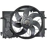 TOPAZ Radiator Cooling Fan Assembly 2035000293 Fits Mercedes-Benz C230 C240 C280 C320...