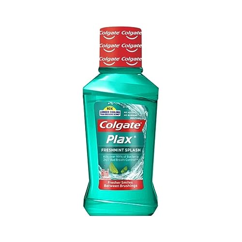 Colgate Plax Alcohol Free Antibacterial Freshmint Mouthwash 60 ml
