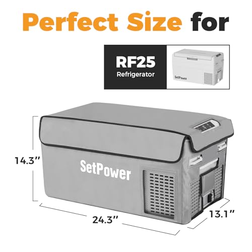 Image of Setpower Insulated Protective Cover for RF25 Portable Refrigerator Freezer, suitable for RF25 Only