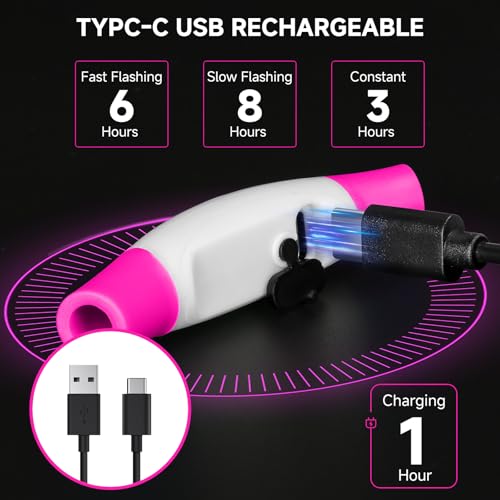 CoCoDonut LED Leuchthalsband Hund, USB aufladbar, Sicherheit bei Nacht – Ansicht 4