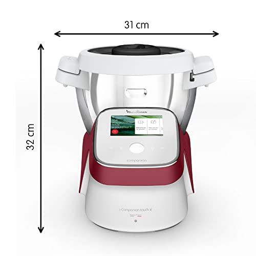 Moulinex I-Companion Touch XL Multifunktions-Küchenmaschine, 1550 W, 14 Programme, Touchscreen, Nutzinhalt 3 l, bis zu… – Bild 3