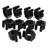 Healifty 10pièces Lot de Supports Muraux pour à Pinces De Fixation pour Queues De Billar...