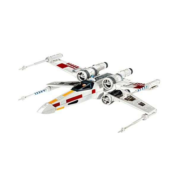 Revell Revell_63601 Modellbausatz Star Wars X-Wing Fighter im Maßstab 1:112, Level 3, originalgetreue Nachbildung mit… – Bild 4