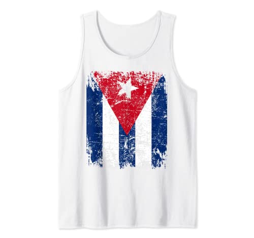 CUBA Bandera | Hombres Mujeres Niños CUBA Camiseta sin Mangas