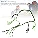 WOHPNLE Duck Call Lanyard with Braided Paracord, Portable Game Call Holder for Waterfowl Hunting, Orange Nylon Hunting Gear with Multi Loop Design (Fluorescent Green)