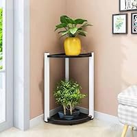 Amazon｜[GZGZ] 観葉植物 棚 コーナー カラー7 テーブル ラック ミニ