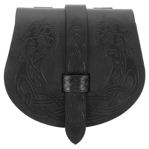 Ceinture médiévale viking nordique en cuir pour incarner un véritable guerrier