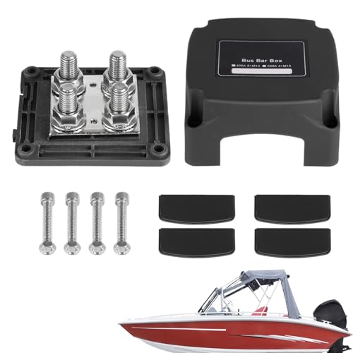 Barre de jonction marine 48V bloc de raccordement de pôle négatif pour installations solaires