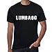 Produktbild Herren Grafikdesign Vintage Geschenk T-Shirt Fügen Sie Ihren eigenen Text Lumbago M Schwarz