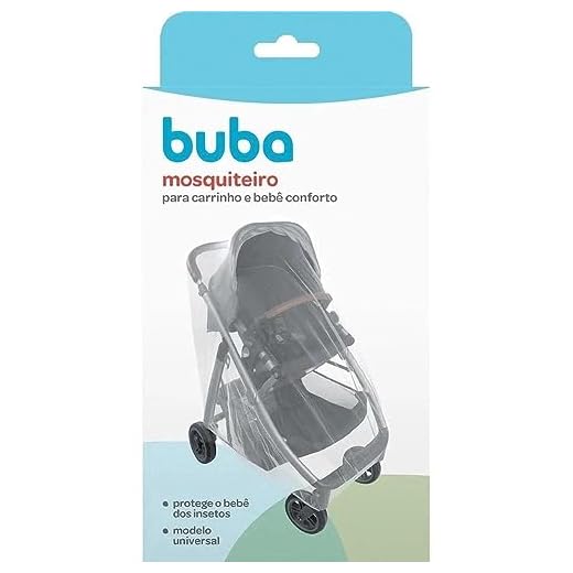 Mosquiteiro Para Carrinho, Buba, Branco
