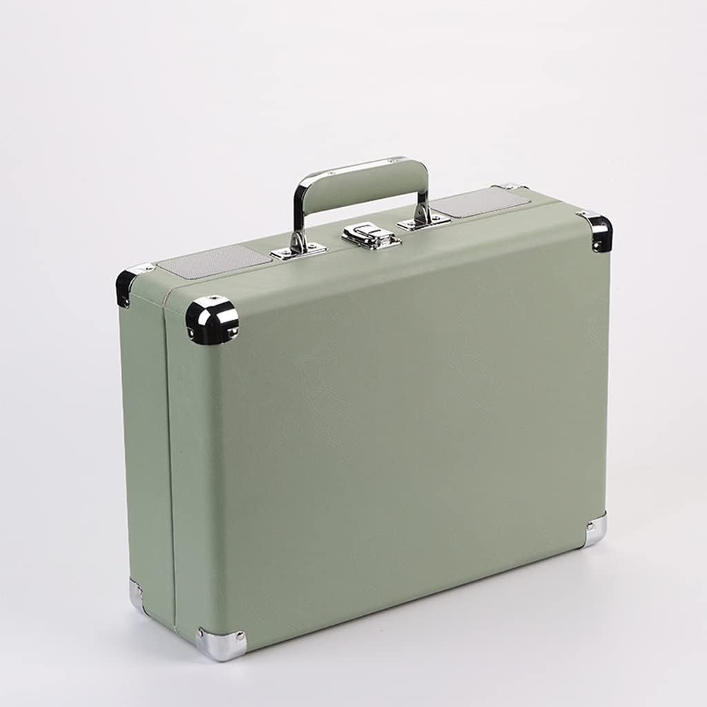 Portable Suitcase Phonograph Vinyl Record Player 5.0 33 45 78rpm Phonograph Retro Record Player Turntable Film Player