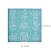YeulionCraft Self-Adhesive Silk Screen Printing Stencil Mesh Transfers Various Pattern for DIY Home Decoration T-Shirt Pillow Fabric Painting, Kitchenware