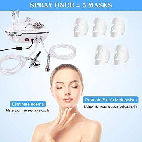 Beauty Star Microdermabrasion Machine With Spray Gun, Professional Home Use Facial Beauty Salon Equipment Strong Suction Power 65-68Cmhg #TOP5