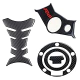 2018 yamaha r6 tankpad 【Farbe】Kohlenstoff as picture shown