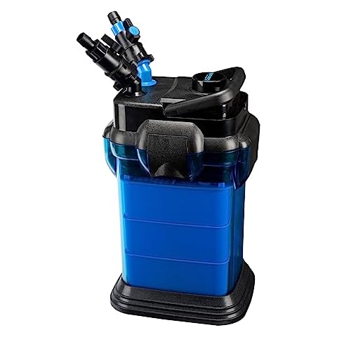 Penn-Plax Cascade All-in-One Aquarium Canister Filter – for Tanks Up to 100 Gallons (265 GPH) – Cascade 1000 Cover