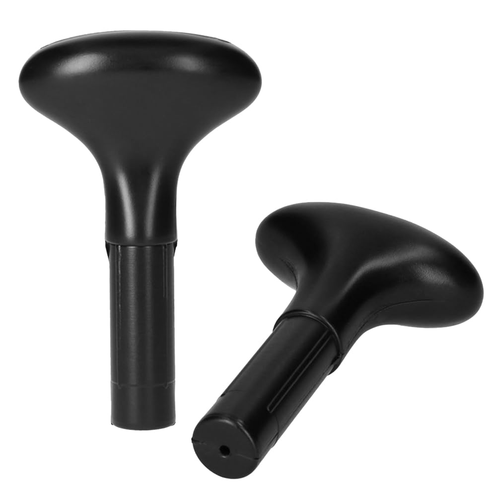 Lixada Lot De 2 Poignées T De Rechange Pour Paddle SUP – T-Handle Léger En Plastique, Diamètre 23 Mm