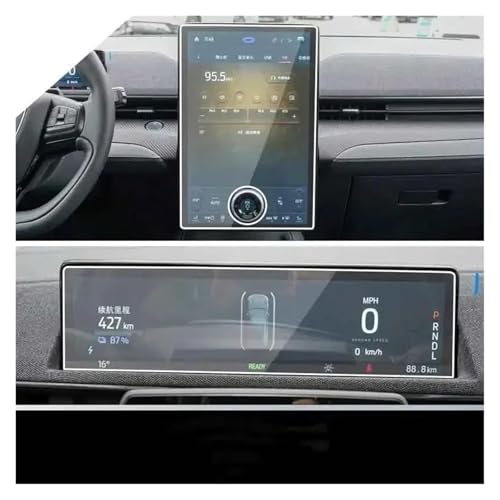 Écran Mustang Mach-E rayé ? Solution film verre trempé protection navigation anti-choc
