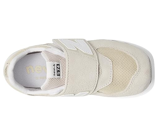 Image of New Balance Kids 574 New-b V2 Familiar Ground Hook and Loop Sneaker
