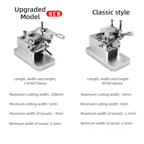 2026 Upgraded Manual Quilling Machine, Adjustable 0.3-4MM Width, 5-20CM Cutting, Perfect Tool for DIY Paper Art, Craft Projects & Handmade Tassels