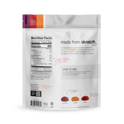 Image of Skratch Labs Energy Chews, Mixed Fruit 30 Servings