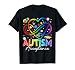 Autism Awareness Acceptance Heart Infinity Symbol Men Women T-Shirt