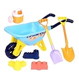 Juguetes De para Niños | 7 Piezas Portátil Juego De Arenero con Carrito Y...