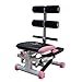 LiPengTaoShop Stepper escalier Step Fitness Appareils de Musculation Stepper for Les Femmes et l'homme Sit Up Banc (Color : Pink, Size : 45 * 35 * 63cm)
