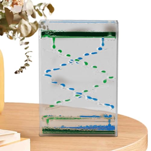 Liquid Motion Bubbler - Reloj de de Aceite acrílico | Juguetes calmantes para aliviar el estrés, Juguetes de Escritorio, decoración de Escritorio, temporizadores de Agua, Juguetes sensoriales