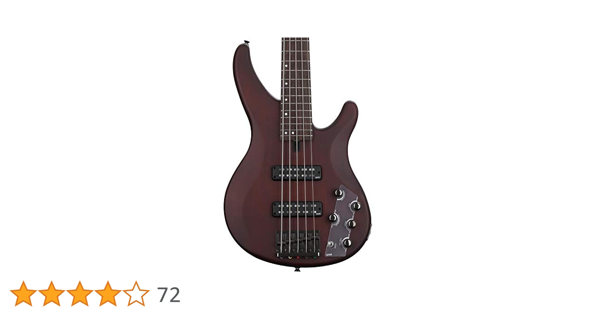 美品　yamaha ヤマハ　 5弦 ベース　TRBX505　マットブラック YAMAHA TRBX505 Translucent Black 5弦ベース ヤマハ | 島村楽器