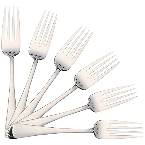 6 Fischgabel 19x 2,65 cm Hochglanzpoliert Edelstahl 18/0