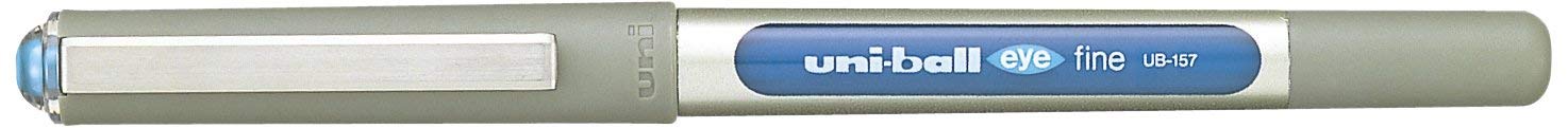 uni-ball Eye UB-157 Fine Rollerball Pen - Light Blue, Pack of 12 — image 1