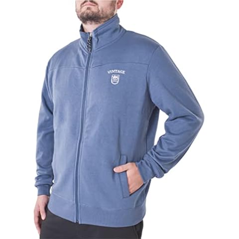 BESTLAKE BLK Henry Barrows Men's Winter Sweatshirt with Zip and Pockets Hooded Casual Style for Any Occasion, Peacock, XL Cover