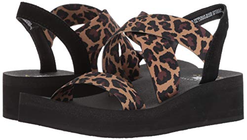 Image of Yellow Box Women's Sparkle Wedge Sandal