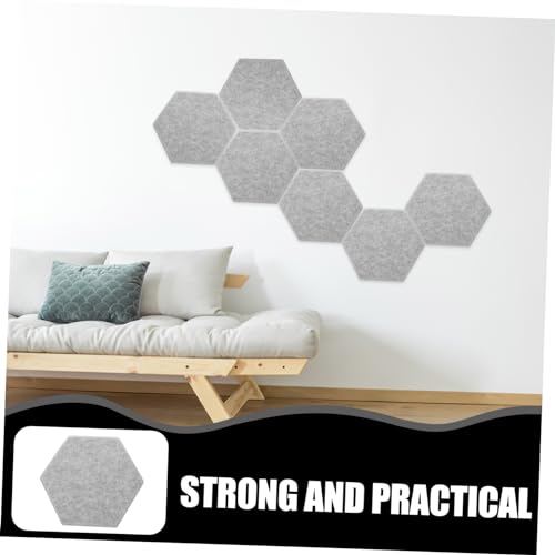 12 piezas paneles acústicos absorbentes para reducción de ruido con estética moderna para casa y estudio miniatura 4