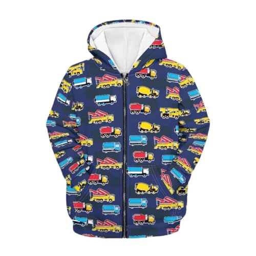 Beauty Collector Boys Hoodies Full Zip Hooded Sweatshirt Jacket Long Sleeve Graphic T Shirt Fall Outfits 6-16 Years