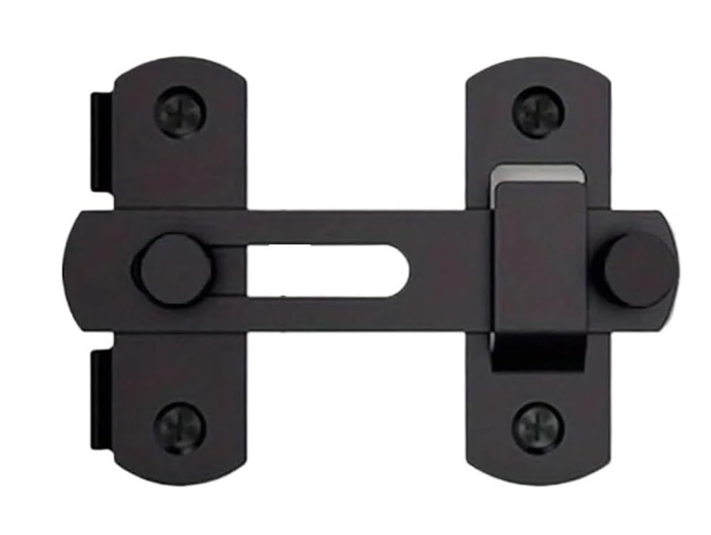CYJAZNHH Steel Barn Door Locks 0/180 Flip Latch Garage Bathroom Cabinets