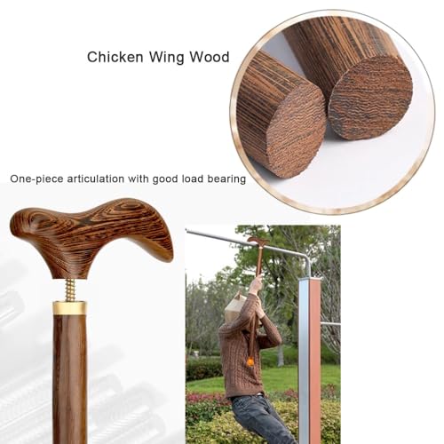 Laska do chodzenia z litego drewna 80 cm 80 cm 81 cm 81 cm pojedyncza kula ręcznie robiona, ergonomiczny uchwyt z paskiem na nadgarstek laski dla seniorów, mężczyzn i kobiet