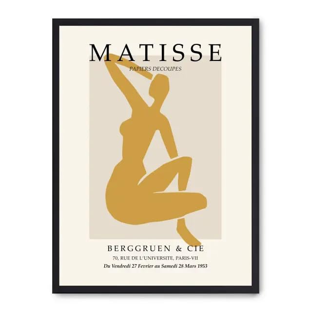 Cuadro yellow nude art FASE5 donne un éclat chaleureux à votre salon