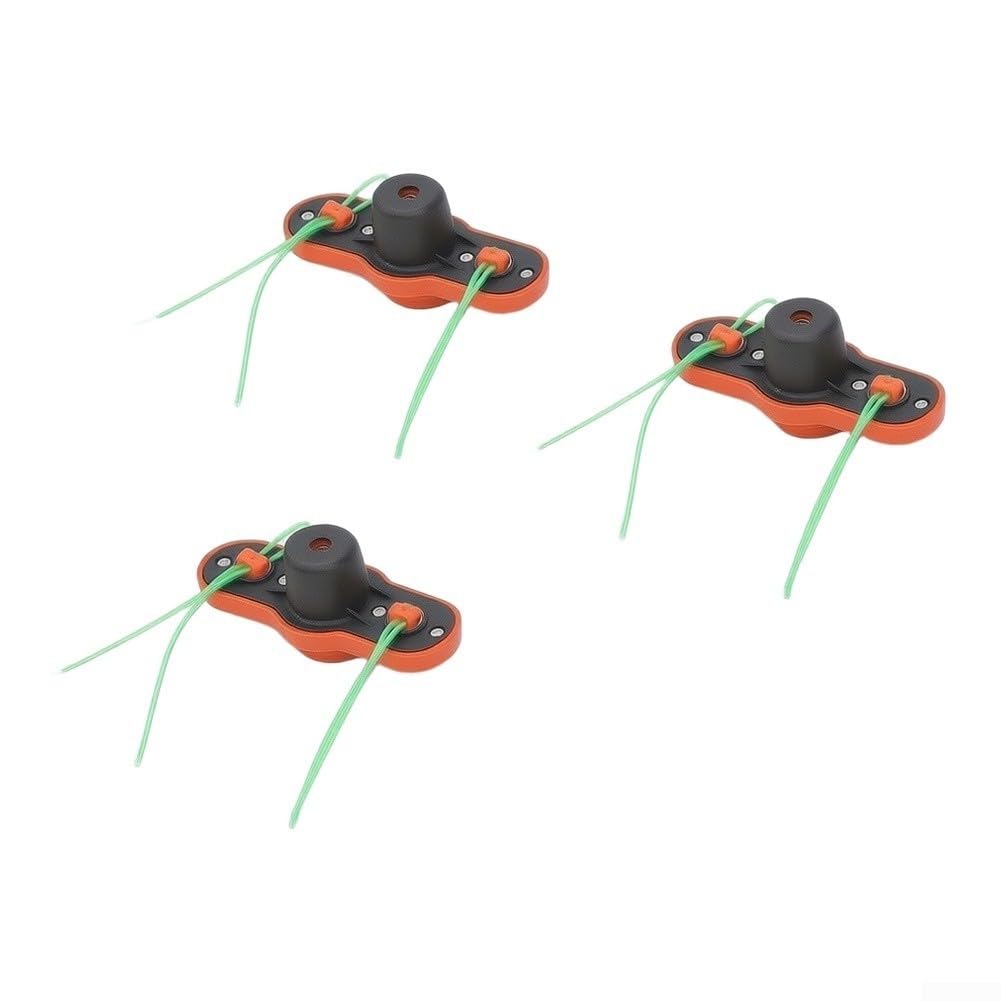 Cabezal Corte Nylon Ligero 2 Dientes para Jardín(3pcs)