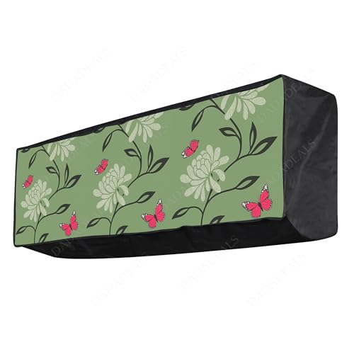 Image of Split AC Cover Combo Set 1.5 Ton | Indoor Outdoor Waterproof & Dustproof Protection | Durable, Breathable Fabric | These Covers Help Maintain Airflow | Green