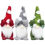 🎅【Lieferumfang】:Dieses niedliche Set mit schwedischen Wichtelfiguren beinhaltet je 3 Stück und ist ideal zur Dekoration Ihres Zuhauses zur kommenden Weihnachtssaison. Jeder gestrickte Wichtel ist 20 cm hoch und wird Ihren Freunden und Familienmitgliedern bei den anstehenden Weihnachtsfeiern viel Spaß bereiten!