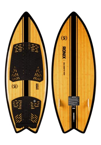 Ronix Koal Classic - WakeSurf Fish - Glossy Black / Bamboo - 5'6