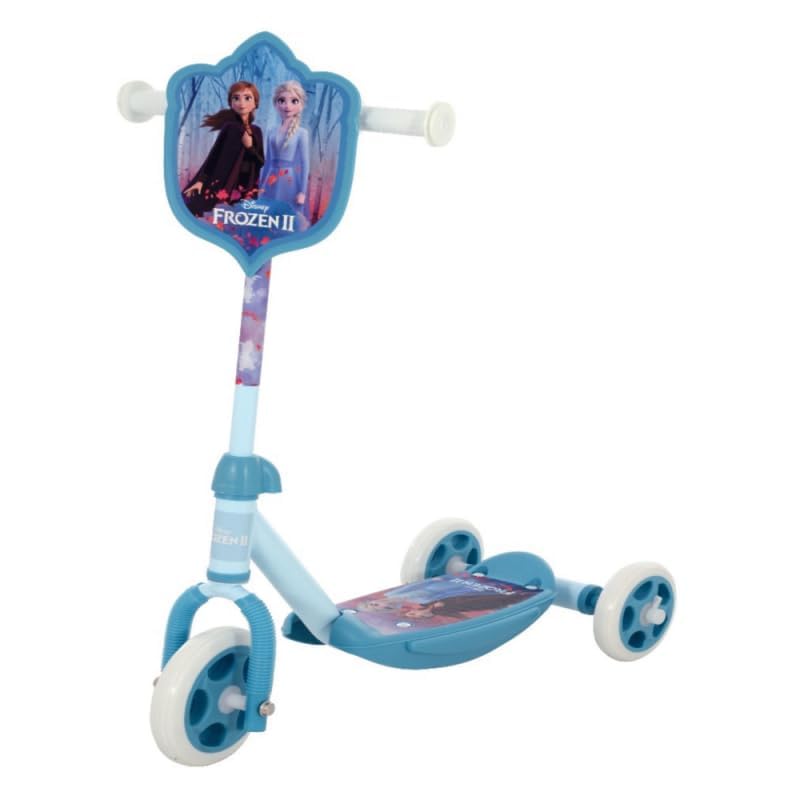 Monopattino 3 Ruote Frozen 2 per Bambini, Struttura in Metallo, Pedana Antiscivolo, Manubrio Regolabile, Giochi per L’esterno, 2-5 Anni, Multicolore