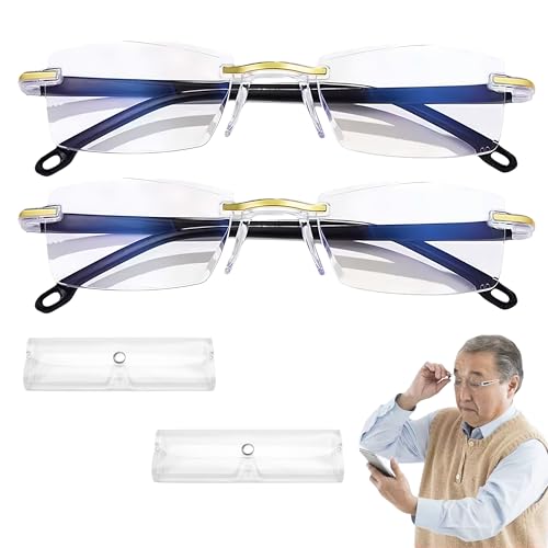 Auto Focus Glasses，Anti-Blue Light Automatic Zoom Reading Intelligent Presbyopia Glass，Self Adjusting Presbyopia Glass For Men Women