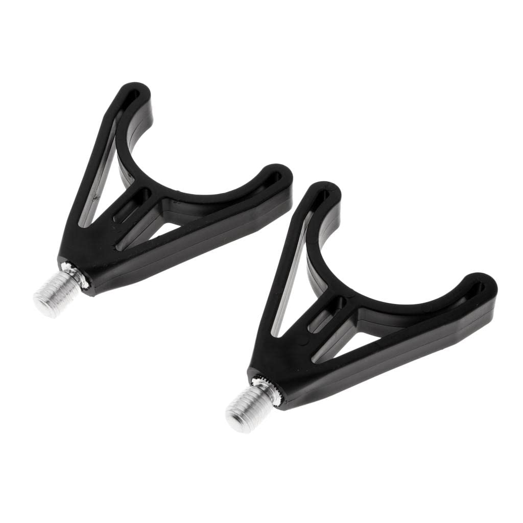Lucky Traders 2PCS Fishing Rod Butt Rest PVCHead Gripper U Shape Fishing Holder Type 1 (65017681FEZ)