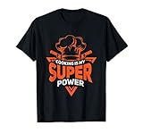 Cooking Is My Super Power Regalo Disfraz De Cocinero Camiseta