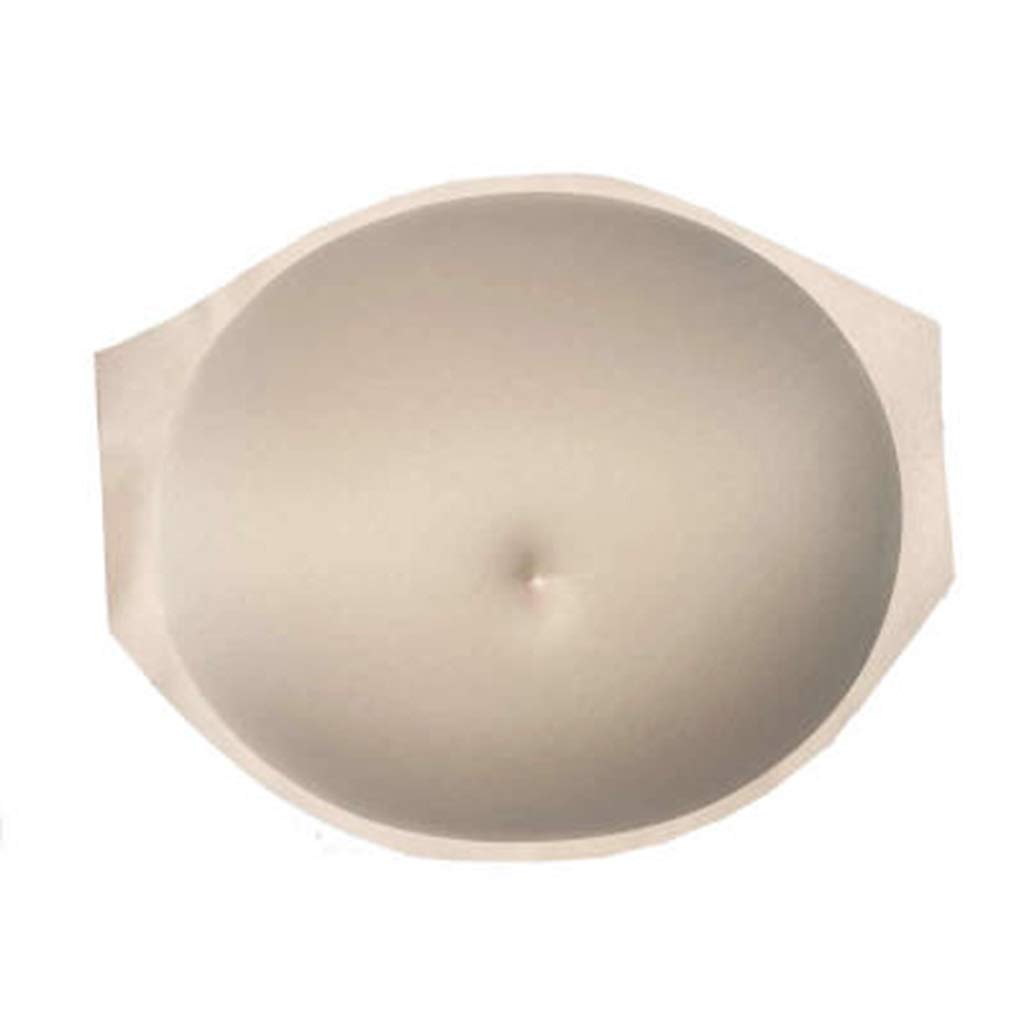 DEWUFAFA Adult Belly Stuffer False Belly Baby Fake Pregnancy Bump Silicone (Color : Skin, Size : 1-5months)