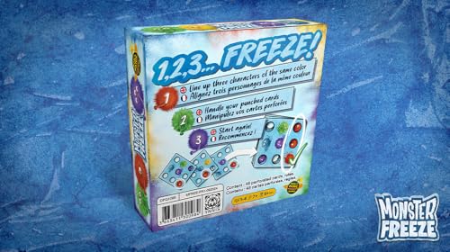 Jeu d’ambiance Asmodee Monster Freeze - vue 4
