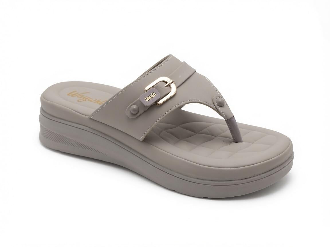 Women Orthopaedic Wedge Thong Sandals Soft Cushion-image-38