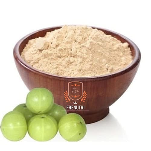 FRENUTRI Organic Amla Powder (Krt23-3_Beige_500gm)
